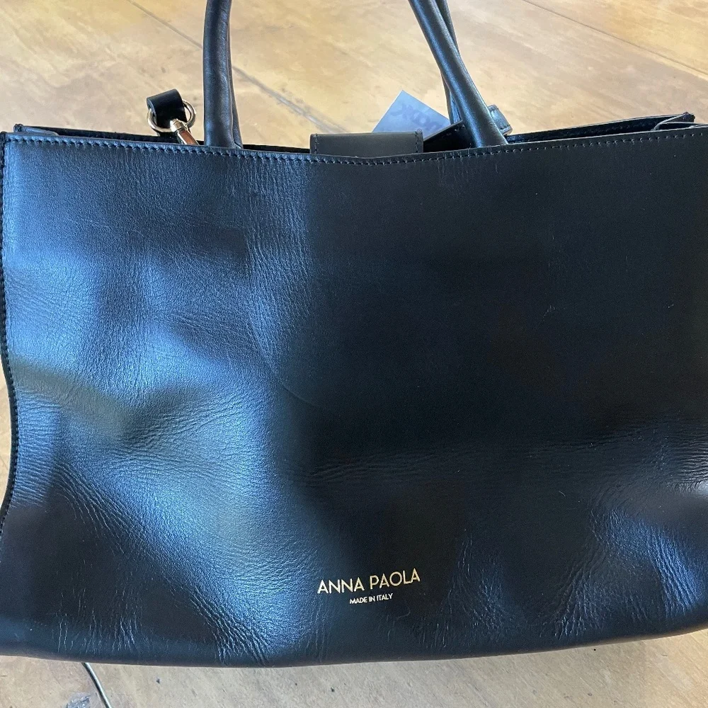 Anna Paola Italian Leather Bag - Picture 1 of 5